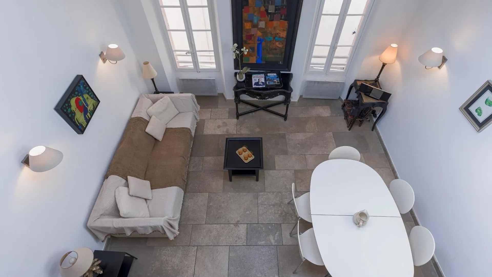 شقة Maison Julia- Triplex Avec Rooftop Terrasse Vue Sur Mer Et Cathedrale, 10 Mins A Pieds Du Palais Et Plages كان