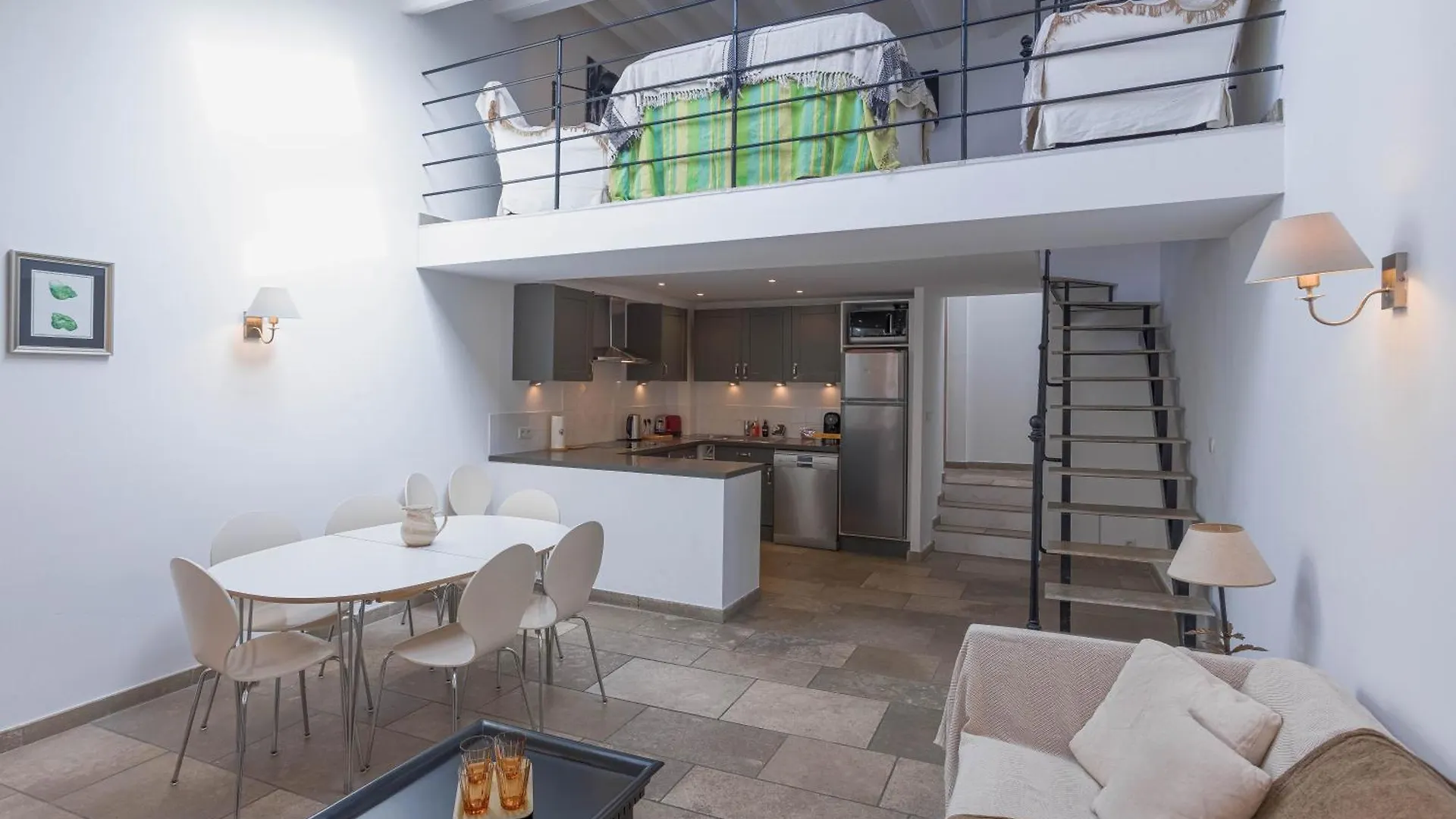 شقة Maison Julia- Triplex Avec Rooftop Terrasse Vue Sur Mer Et Cathedrale, 10 Mins A Pieds Du Palais Et Plages كان فرنسا